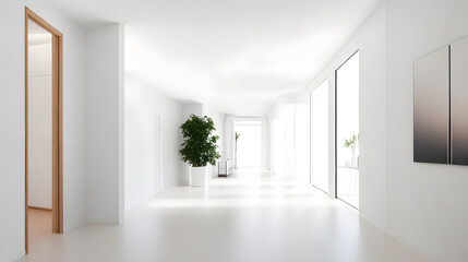 Fototapeta premium 新しいモダンな家｜new modern house. Generative AI