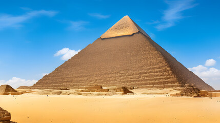 Fototapeta na wymiar エジプトのピラミッド｜egyptian pyramids. Generative AI