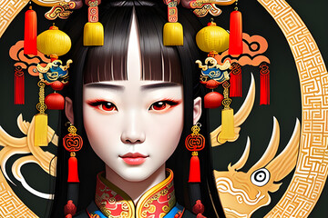 Chinese Mythology Painting