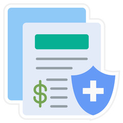 Fototapeta premium Insurance Icon