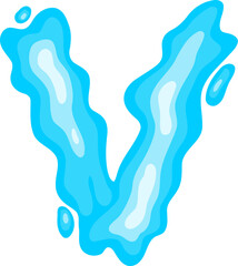 Water Letter V