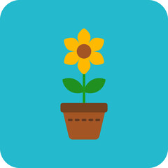 Flower Pot Icon