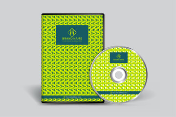 Modern DVD cover design professional style