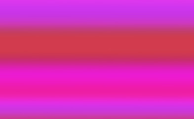 Gradient vibrant purple and pink colored horizontal stripes for abstract backdrop