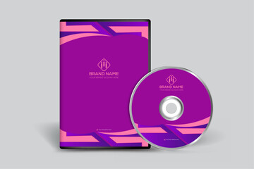 Gradient  luxury  DVD cover template