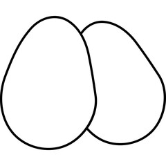 Chicken Eggs Coloring Page