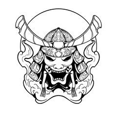 samurai japanese culture artwork illustration 