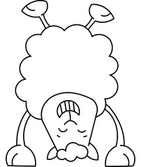 Sheep Coloring Page