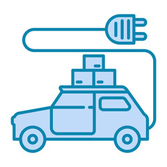 Obraz premium Electric Car