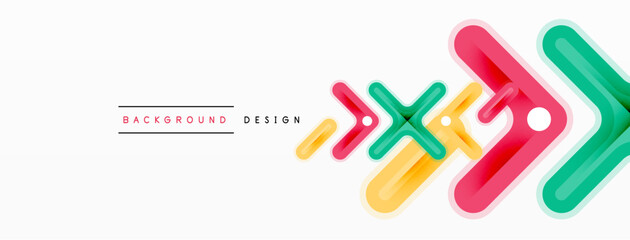 Minimal geometric background cross line. Design for wallpaper, banner, background, landing page, wall art, invitation, prints, posters