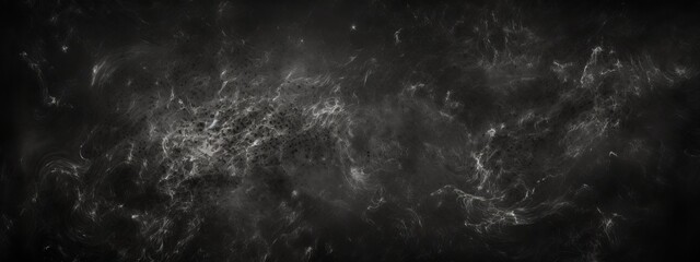 Obraz premium Dark scratch texture background with mist clouds effect. Generative AI technology.