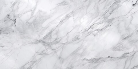 Marble Elegance: Panoramic White Background with Stunning Stone Texture for Design