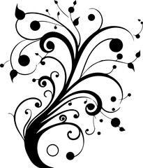 Decor plant vector images