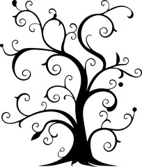 Decor plant vector images