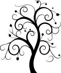 Decor plant vector images