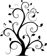 Decor plant vector images