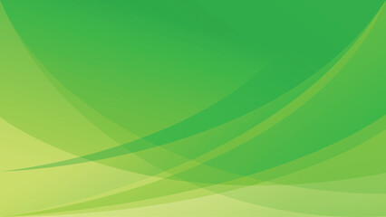 Abstract green background. Dynamic shapes composition. Eps10 vector