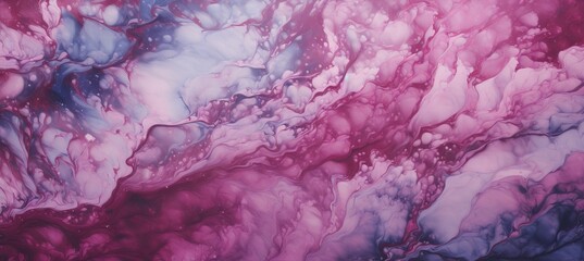 Abstract liquid pink marble texture background. Generative AI technology.