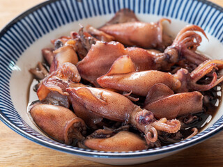 ヒイカの煮付け