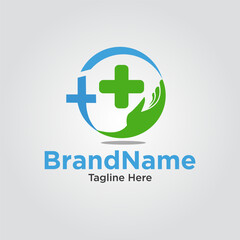 Obraz premium Heath care ministries logo design element vector