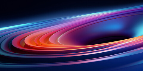 Vibrant rainbow abstract art with a modern twist. Creative, colorful, and imaginative design with a fluid gradient. Perfect for contemporary projects.  ai generate  art