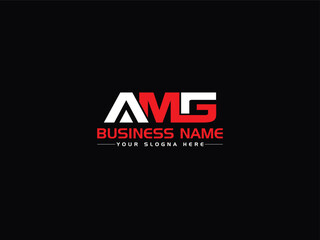 AMG Logo Vector Art, Initial amg Alphabet Letter Logo Template