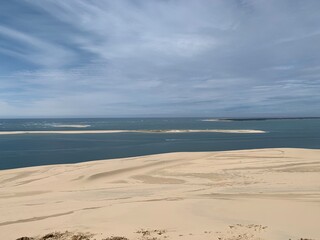 Vue depuis la dune du Pilat