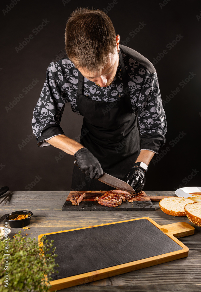 Canvas Prints juicy freshly grilled steak