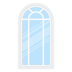 Glass Window Illustration