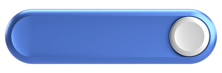 Obraz premium 3D button. Empty button. 3D illustration.