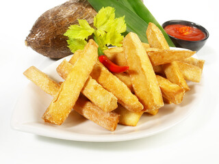 Maniok Sticks - fritiert
