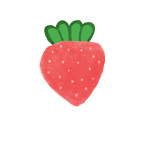heart shaped strawberry