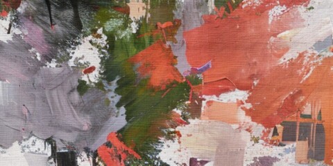 Abstract raster grunge background with blurred wavy smears of paint