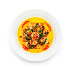 Stir Fried Scalloped with Basil