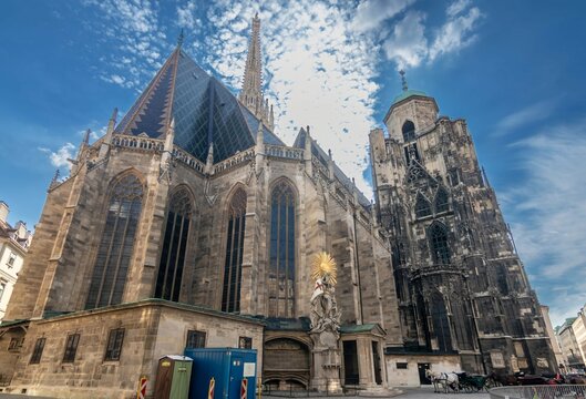 The St. Stephen's Cathedral (German: Stephansdom), Vienna