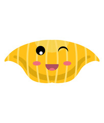 Kawaii Pasta Vector, Elements and Symbol