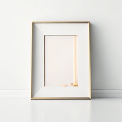 Empty Canvas: A Picture Frame Mockup