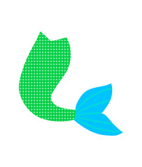 Cute Mermaids Vector, Elements and Symbol
