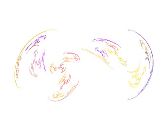  Crazy mystical coloured light effects. Incredible combinations of abstract light lines