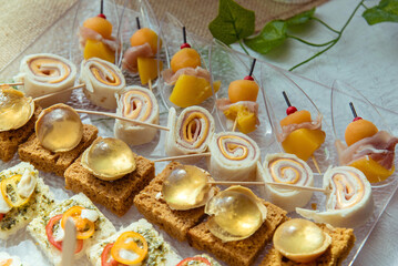 toast d'apéritif - réception