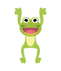 Little Frogs Vector, Elements and Symbol
