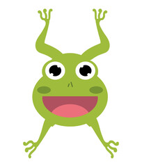 Little Frogs Vector, Elements and Symbol
