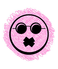 Cool Smiley Vector, Elements and Symbol
