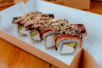 sushi rolls