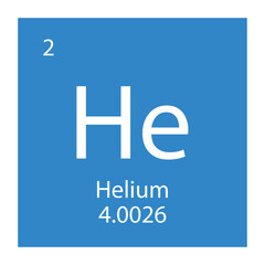 Fototapeta premium helium icon vector
