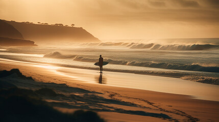 Obraz premium Surfista