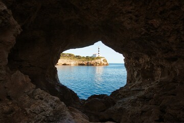 faro de portocolom en mallorca © Hector