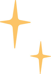 Cute hand drawn stars.