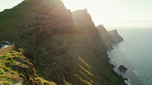 Mirador El Balcon viewpoint on Gran Canaria Island, Canary Islands, Spain