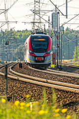 Passenger train. © Tomasz Warszewski